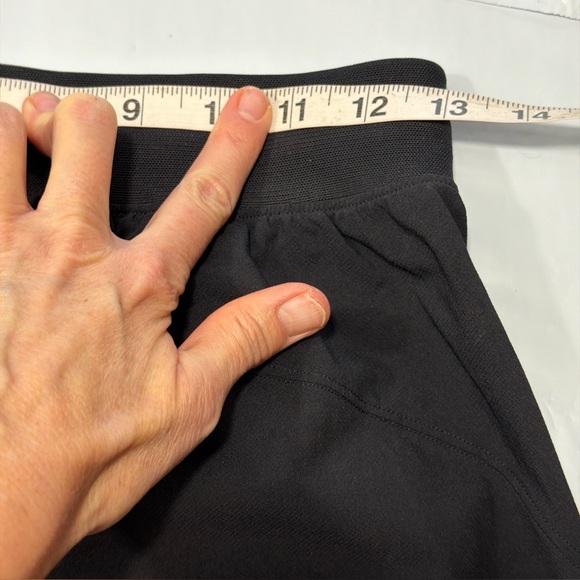 Lululemon Women's BLACK Joggers PANTS size 6 zippered Pockets Tie Stretch Waist - Picture 5 of 16